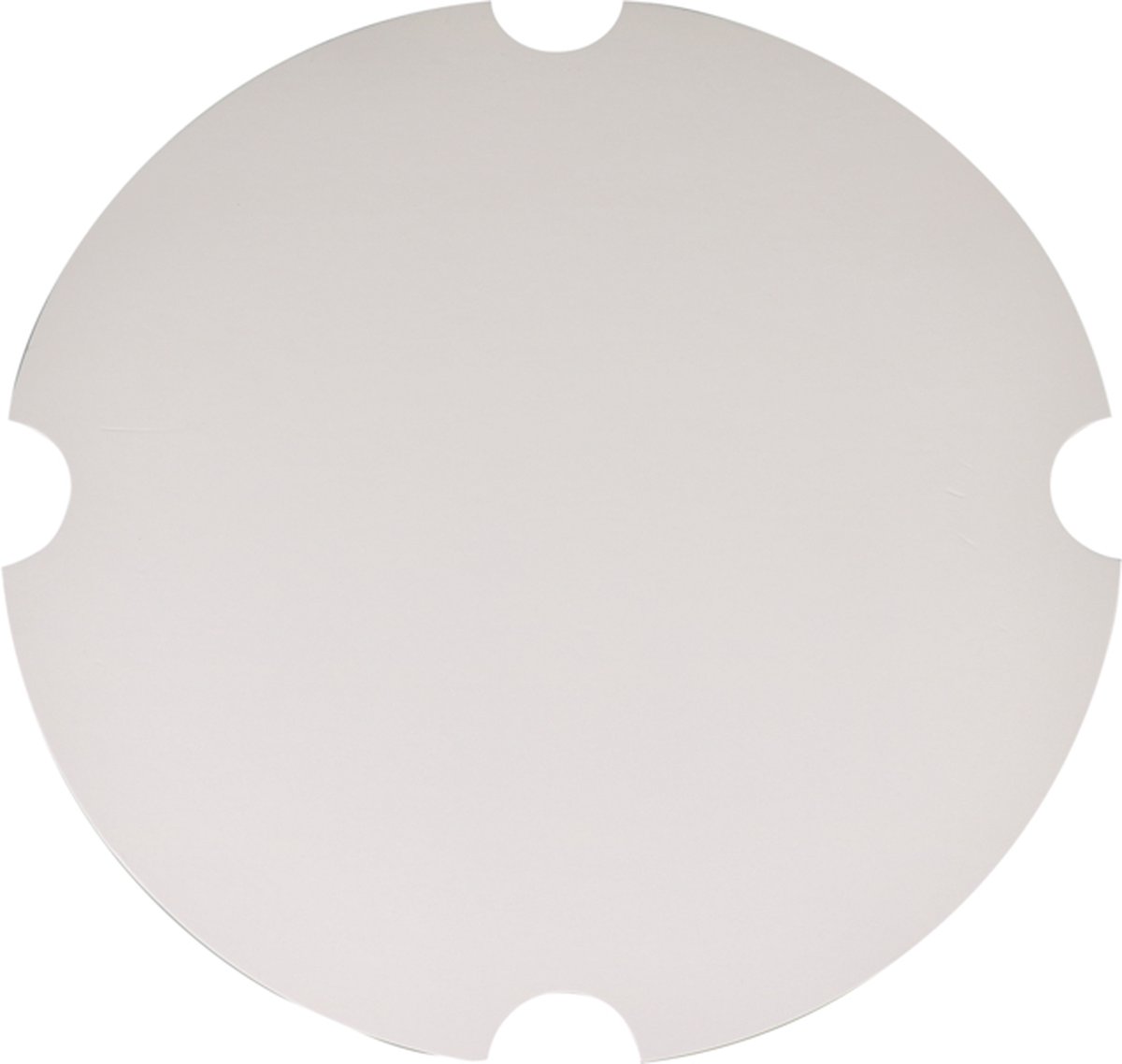 DEPA® Deksel - Karton + PE - Ø202mm - wit - 25 stuks