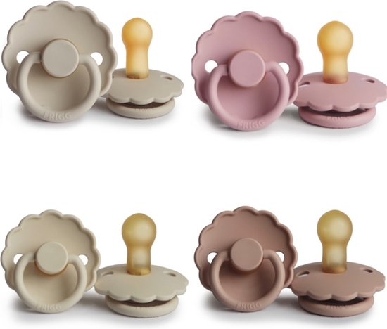 NIP Cherry & Cherry Night Schnuller Set 6 Stück (2 x Day Bordeaux-Lila
