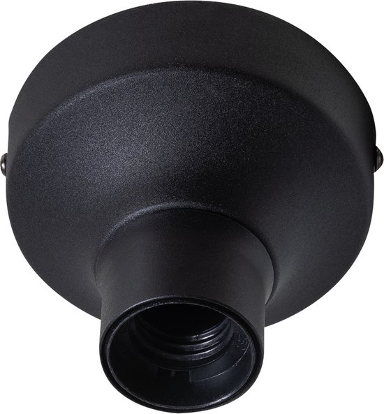 ETH Tasso Plafondlamp excl. 1x E27 zwart dia.97.5xh86mm