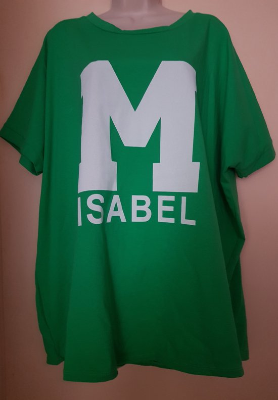 Dames T shirt M Isabel Gucci groen One size42/46