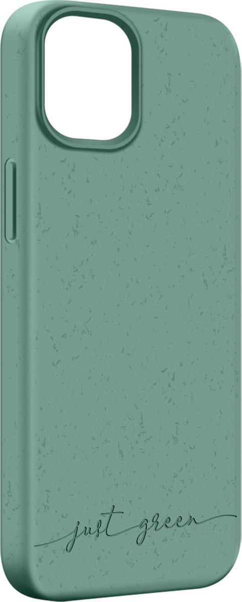 JUST GREEN, Beschermhoesje Geschikt voor Apple iPhone 14 Natura Recyclebaar, Groen