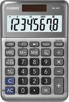 Casio MS-80F- Calculatrice de bureau - Format compact, avec calcul de la TVA