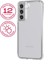 Tech21 Evo Clear - Samsung Galaxy S22 hoesje - Schokbestendig telefoonhoesje - Transparant - 3,6 meter valbestendig