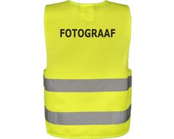 Veiligheidsvest - Veiligheidshesje - FOTOGRAAF - one size