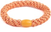 Banditz Haarelastiekje en armbandje 2-in-1 peach orange | DEZELFDE DAG VERZONDEN (vóór 15.00u besteld)