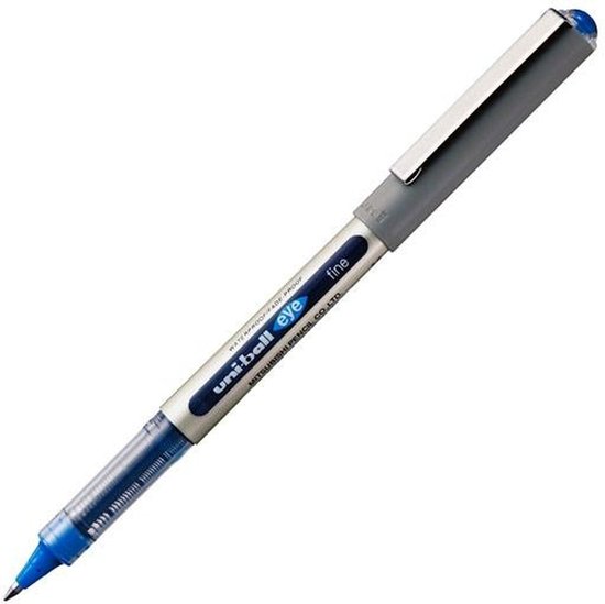 Rollerpen Uni-ball Eye Fine 157B blauw – 12 stuks