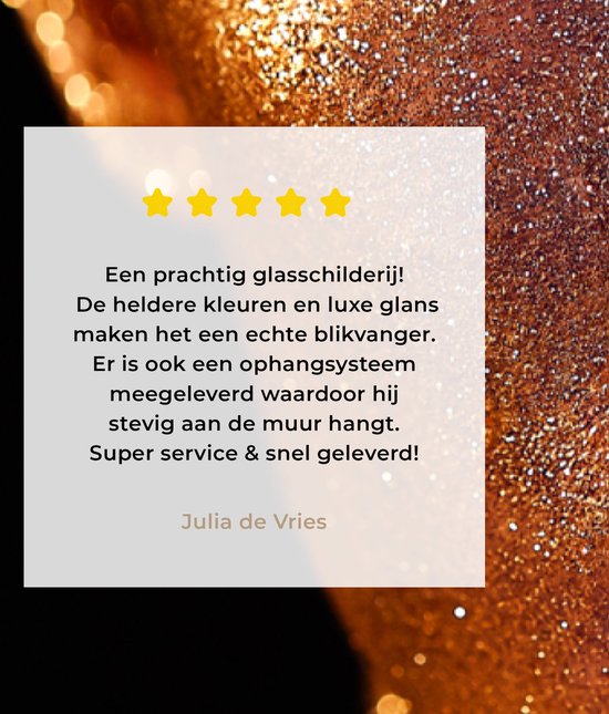 MuchoWow® Peinture sur Verre - Maquillage - Or - Femme - Luxe - Glitter - Art - 80x160 cm - Peintures sur Verre Peintures - Photo sur Glas