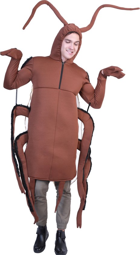 Verkleedkleren Volwassenen Dames Mannen Kakkerlak Universele Maat