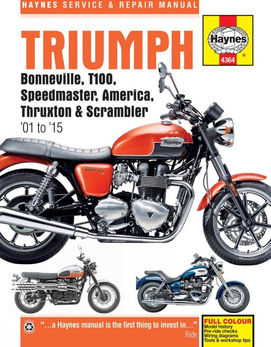 Triumph Bonneville 01 15 - cover