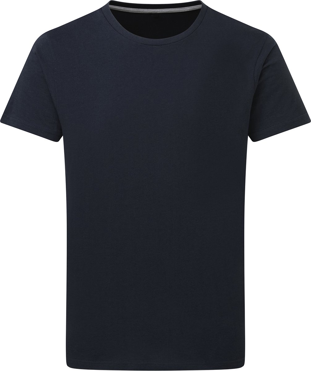 T-shirt met ronde hals ‘Signature Tee’ Men SG Essentials Donkerblauw