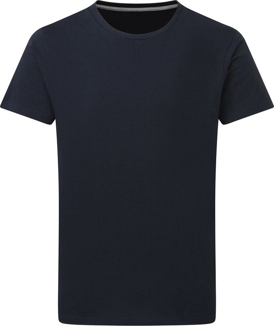 T-shirt met ronde hals 'Signature Tee' Men SG Essentials Donkerblauw - 4XL
