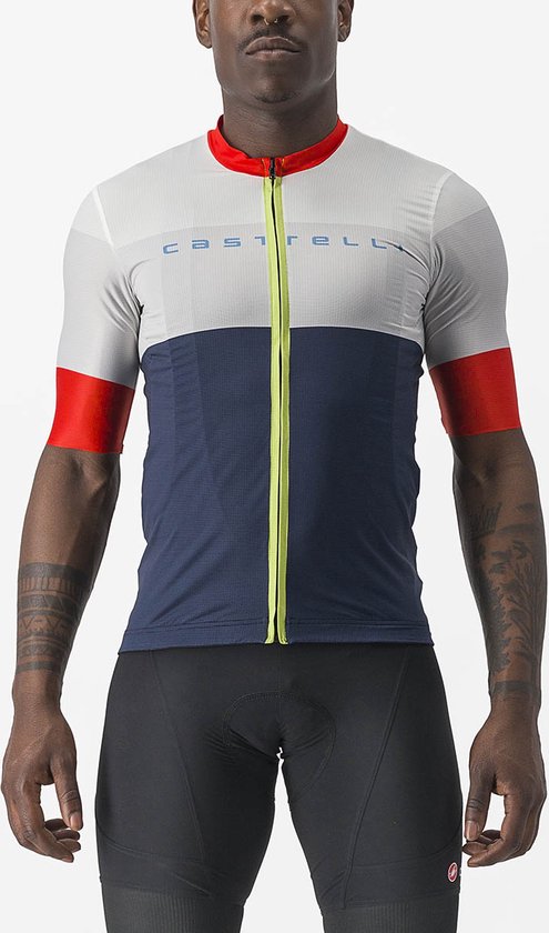 Castelli Sezione Jersey - Belgian Blue/Ivory-Mastice-Fie