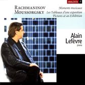 Alain Lefèvre - Moments Musicaux/Les Tableaux D'Une Exposition (CD)