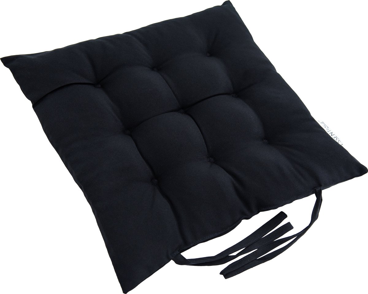 vidaXL Loungeset 2-delig met kussens - Antraciet - Tuinstoel - Lounge Set