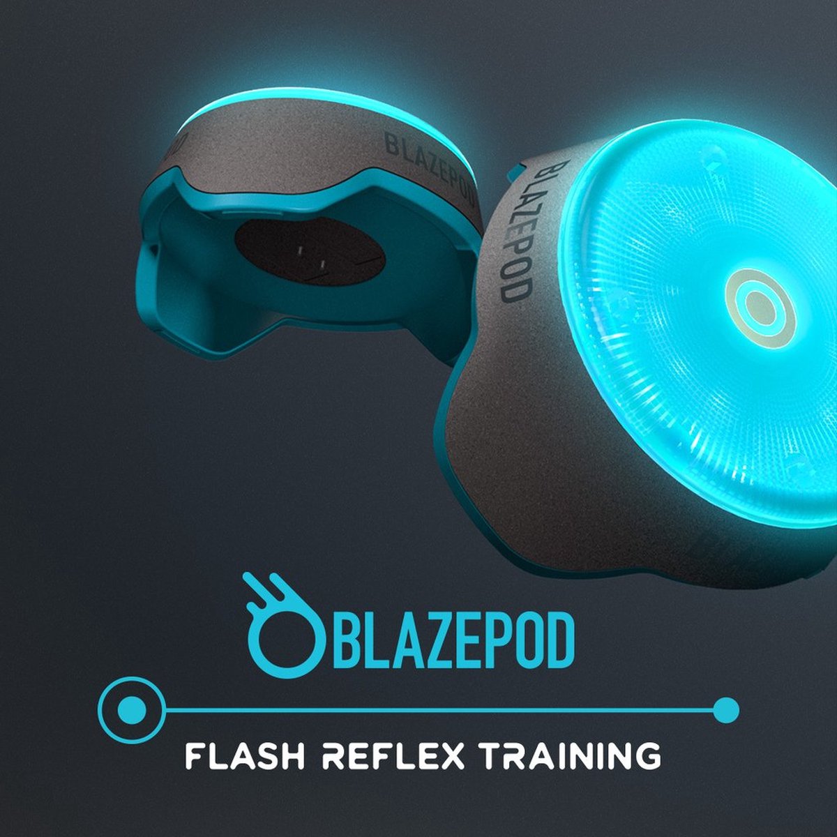 Blazepod - kit d'entrainement formateur - 6 pods lumineux