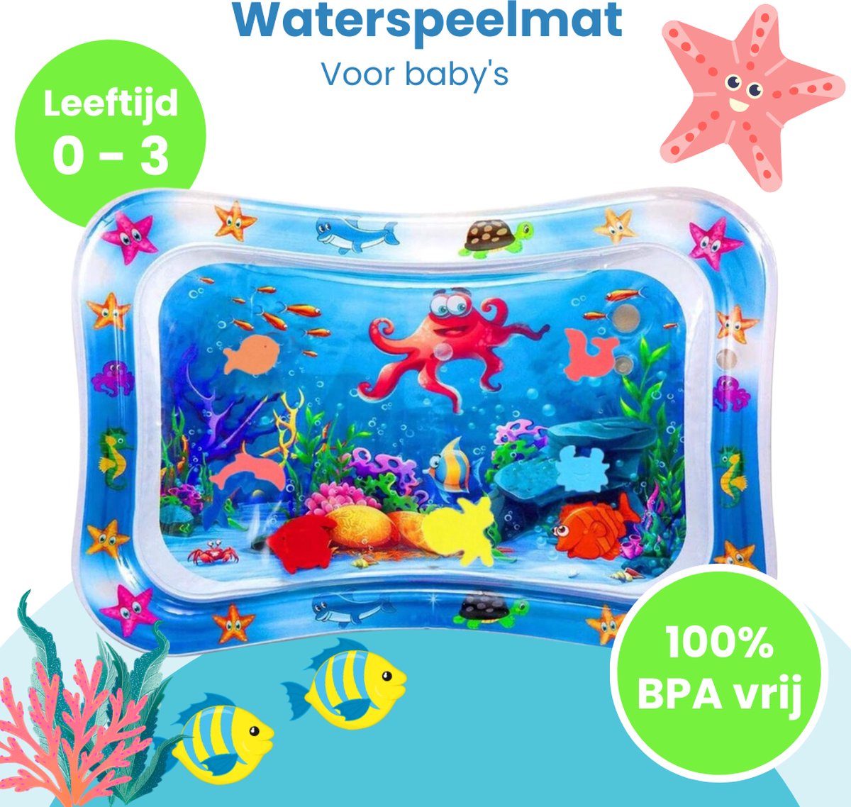Waterspeelmat Met Figuurtjes - Baby thumbnail 4