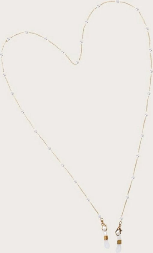 Brillenkoord - brilketting - bril - ketting - rosé goud - kleine