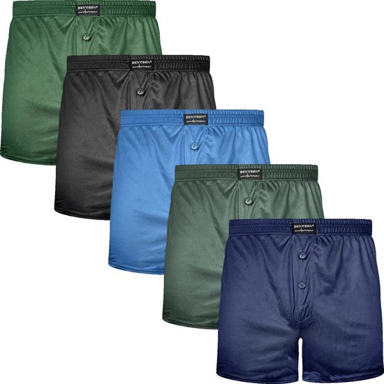 Schiesser 5 Pack Boxer In Cotone Biologico Per Bambino - 95/5 Cotone Bio, Taglie 92-140