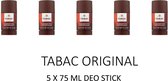 MULTI BUNDEL 5 stuks Tabac Original Deodorant Stick 75ml