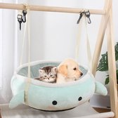Mooie Kitten Opknoping Bed Verdikte Kat Hangmat Antislip Bodem Warme Winter Slaap Zak Huisdier Slaapbank Kitten Kat Poes