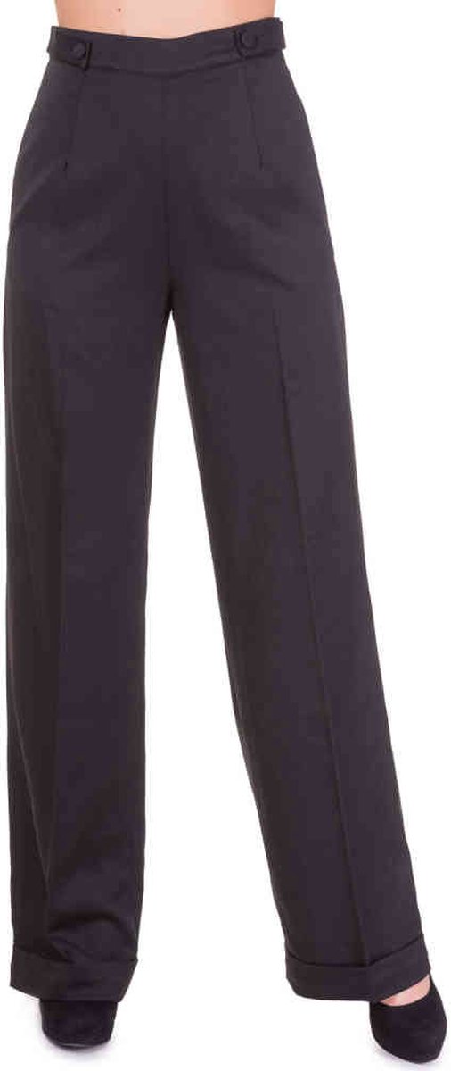 Dancing Days - PARTY ON Wijde broek - 2XL - Zwart