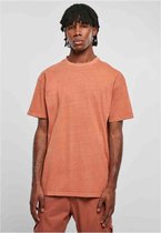 Urban Classics - Heavy Oversized Garment Dye Heren T-shirt - 5XL - Oranje