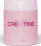Cabau Creatine - 300 grams - Voor meer kracht en betere prestaties - Stimuleert spiergroei & (vetvrije) spiermassa