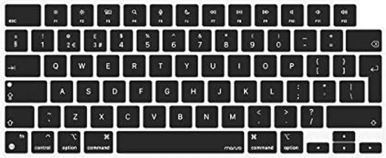 Housse de clavier en Siliconen pour 2022 MacBook Air 13,6 M2