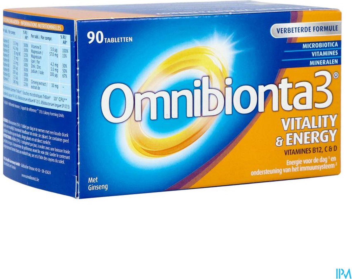 Omnibionta-3 All Day Energy 90 Tabletten