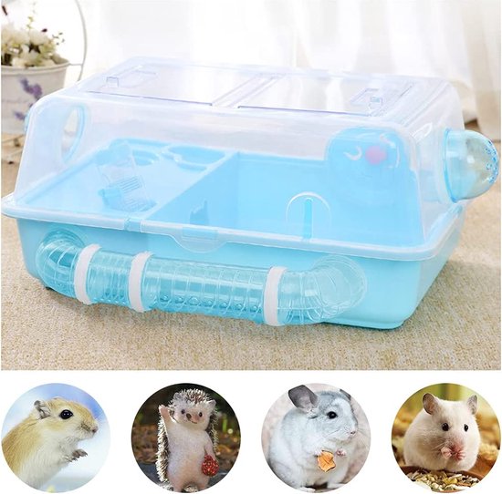 Image showcasing Hamster Tube Kit, Transparante Hamster Cage Adventure External Tube ...