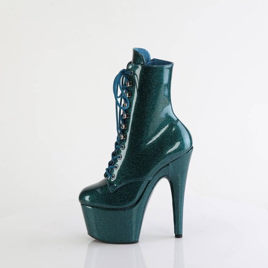 Pleaser - ADORE-1020GP Platform Bottes femmes, Chaussures de pole dance - US 11 - 41 Chaussures - Vert