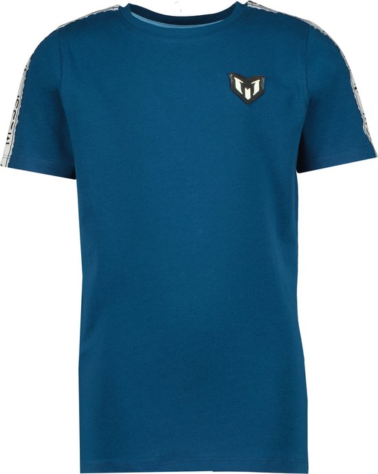 Vingino xMessi - Jongens shirt - Oil Blue - Maat 110/116