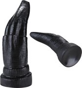 Lusty XXL Buttplug Seaworm - 29 cm - Met Zuignap - Buigzaam PVC - 1300 gram - Grote Anaalplug