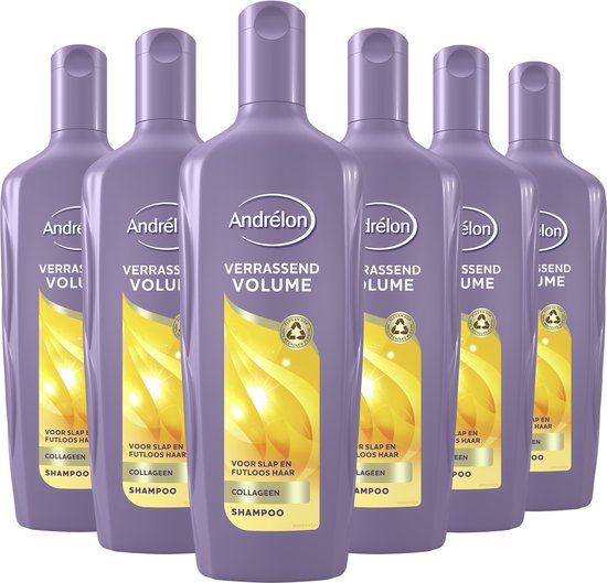 Andrélon Verrassend Volume Shampoo - 6 x 300 ml - Voordeelverpakking - Andrélon