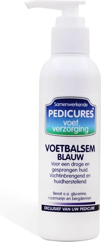 Samenwerkende Pedicures Voetbalsem Blauw 150ml Samenwerkende Pedicures