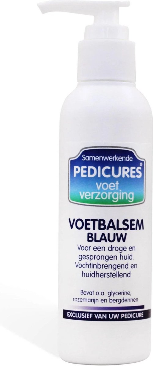 Goedkoopste Samenwerkende Pedicures Voetbalsem Blauw 150ml