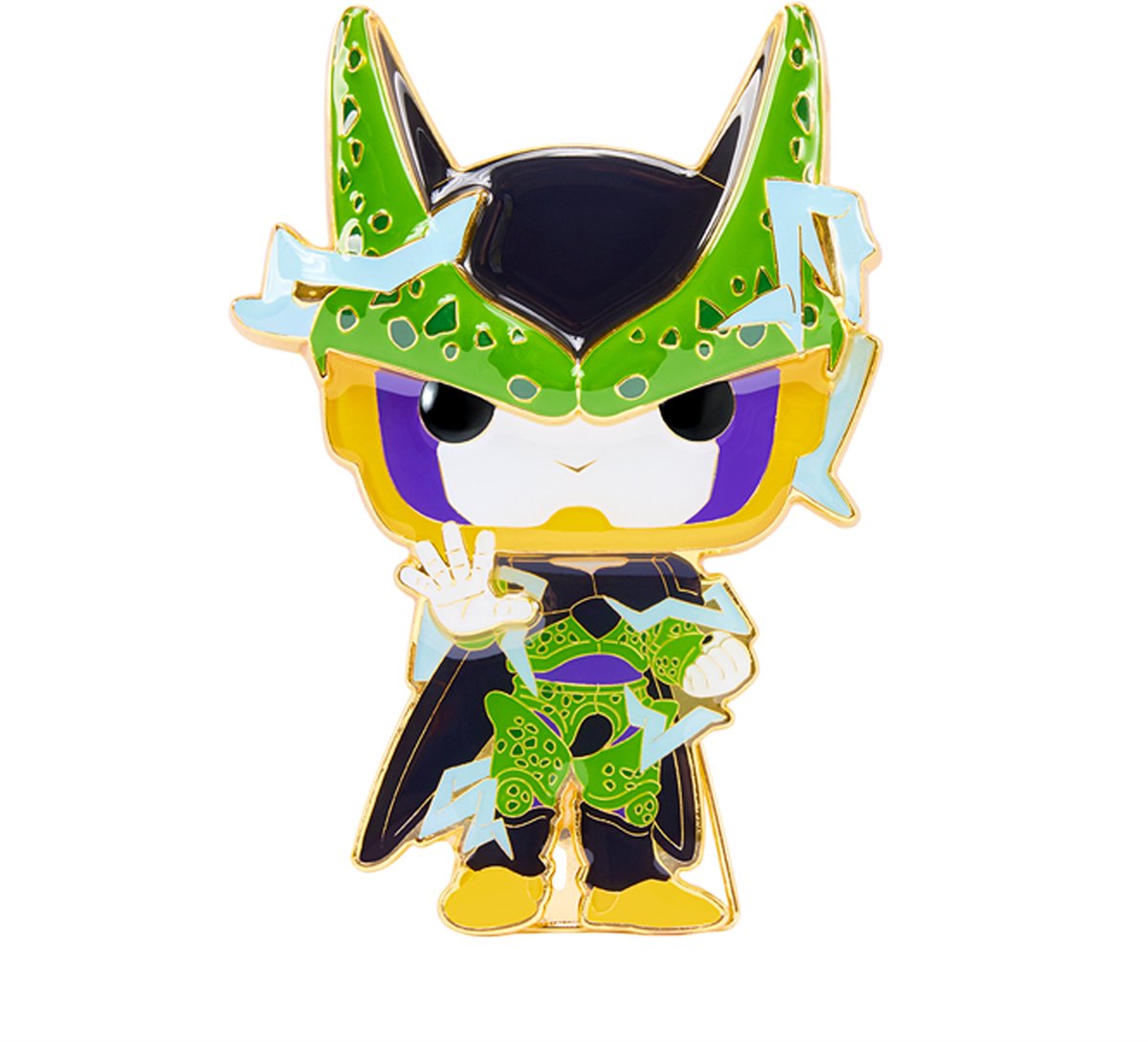 Loungefly: Funko Pop! Pins Anime: Dragon Ball Z - Perfect Cell Grote Emaille POP Pin (Kans op Chase)