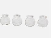 Absolu Chic - Pots de conservation en Verres - 8 pièces - 200 ml