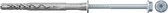 fischer SXRL 10 x 120 FUS Constructie/kozijnpluggen - T40/SW13 - zeskant schroef - verzinkt staal (50st)