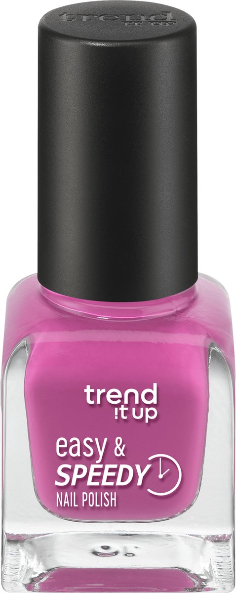 trend !t up Nagellak Easy & Speedy Nail Polish purple 115, 6 ml
