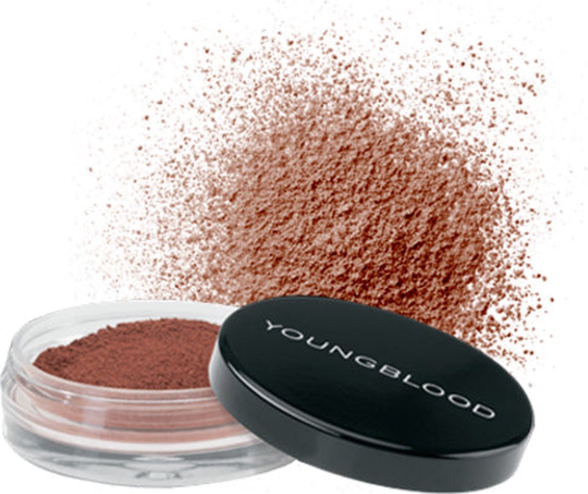 Youngblood Crushed Loose Mineral Blush – Sherbert, 3 G, Mineralisches Rouge Für Natürlichen Teint