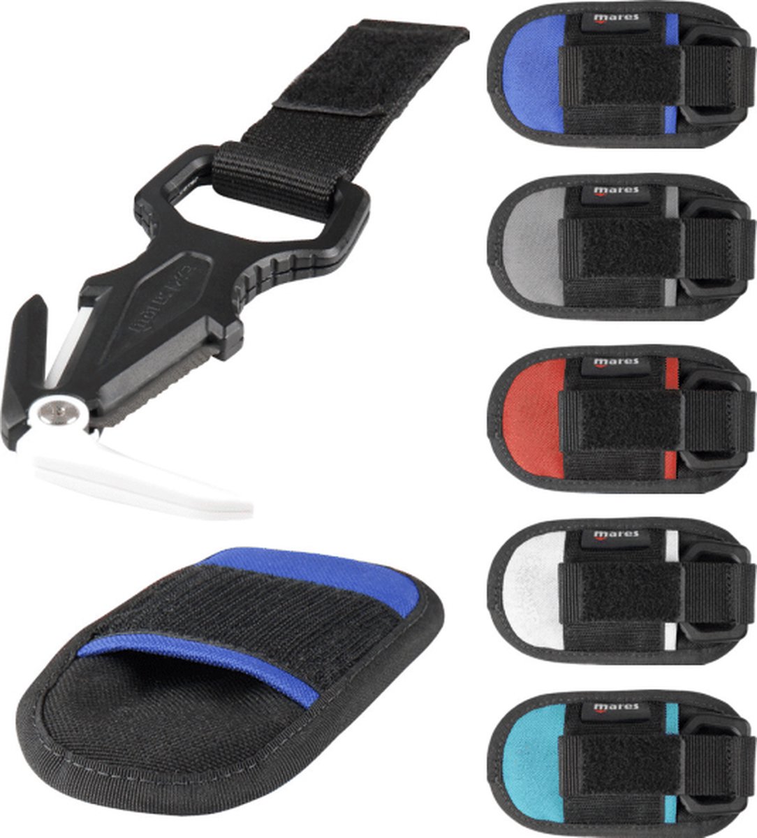 Mares Titanium Line Cutter - Aqua blauw