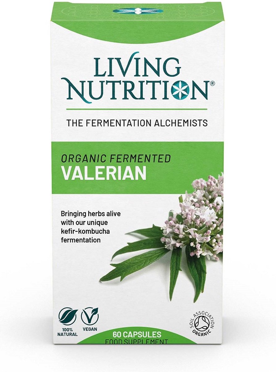 Goedkoopste Living Nutrition - Fermented Valerian Bio - 60 caps