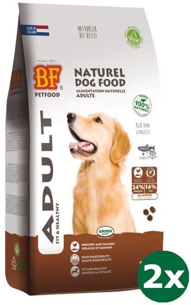 Biofood 2x3 kg Biofood krokant hondenvoer