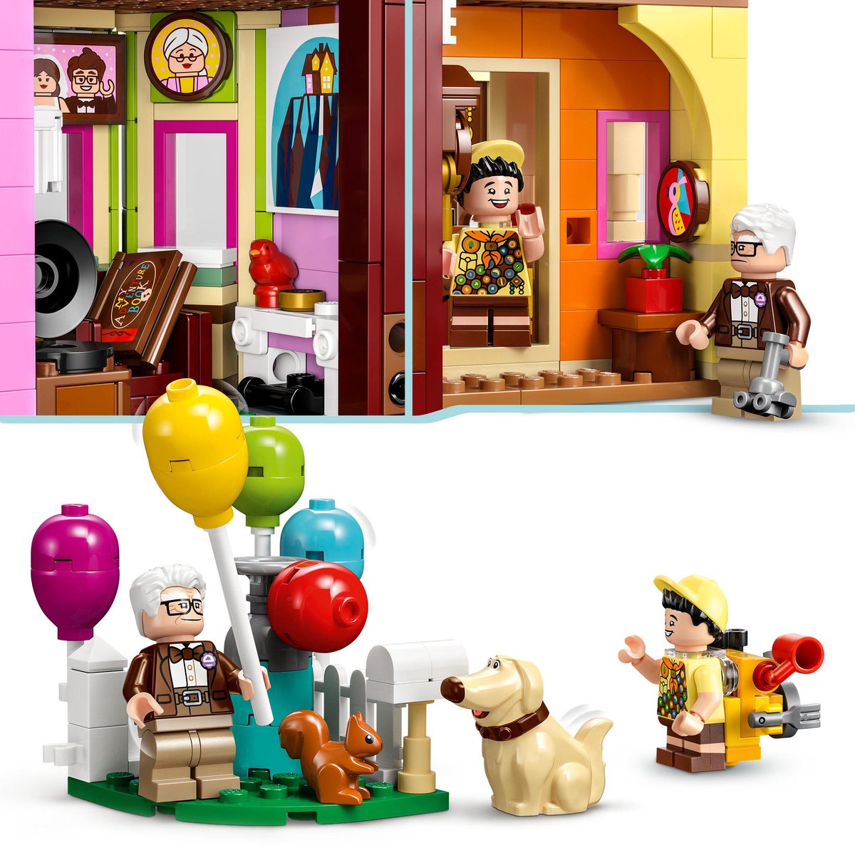 LEGO Disney en Pixar Huis uit de film 'Up' Disney's 100e Verjaardag Serie Speelgoed Modelbouwset - 43217 — afbeelding 2