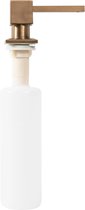 Distributeur de savon de comptoir REA, encastrable, rectangulaire, 330 ml, Koper