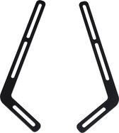 Hama 00108746 support de haut-parleurs Mur Noir