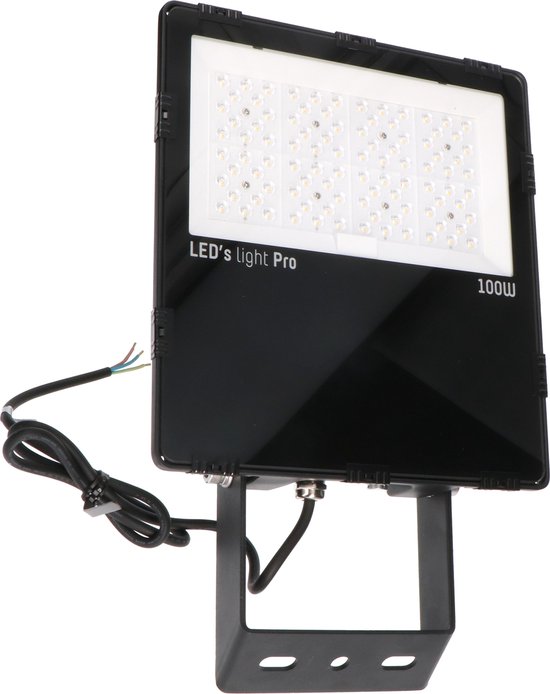 LED Schijnwerper 100W - 10500 Lumen - Daglichtwit 6000K - IP66 - Doos 10