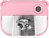 myFirst Camera Insta 2 roze - digitale foto-videokindercamera en inkt-loze printer ineen - 12 Mpx - met selfie lens en grappige filters - BPA-vrij