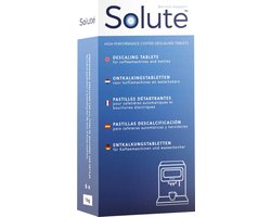 Solute - Ontkalkingstabletten - koffiemachines en waterkokers
